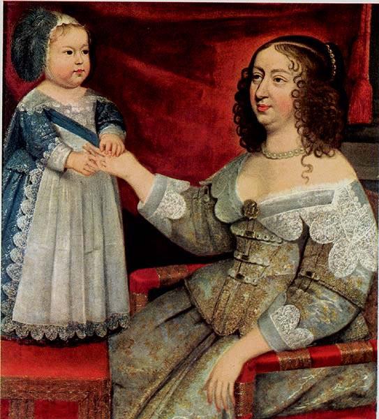 unknow artist Louis XIV and Anne of Austria Germany oil painting art
